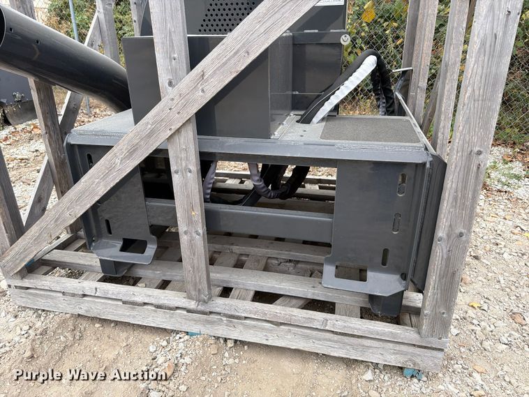 image for item FU6004 Crary Bearcat skid steer wood chipper