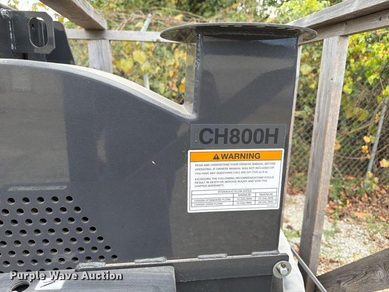 image for item FU6004 Crary Bearcat skid steer wood chipper