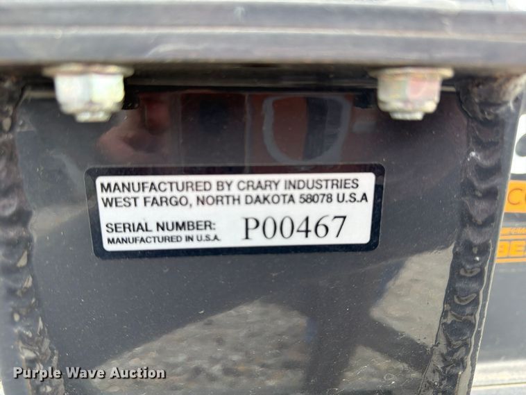 image for item FU6004 Crary Bearcat skid steer wood chipper