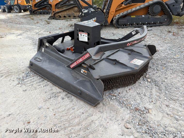 image for item FU6005 2023 Case X skid steer brush mower