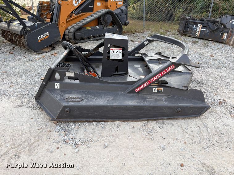 image for item FU6005 2023 Case X skid steer brush mower
