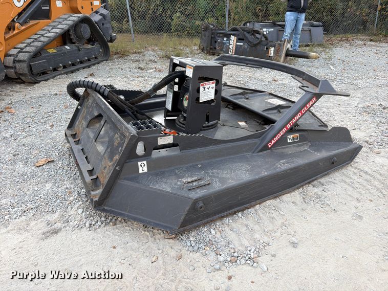 image for item FU6005 2023 Case X skid steer brush mower