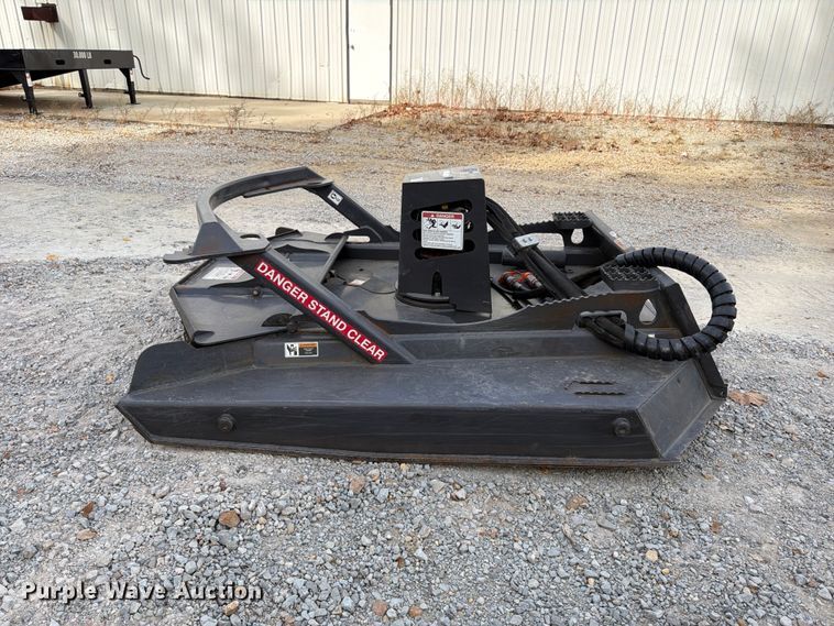 image for item FU6005 2023 Case X skid steer brush mower
