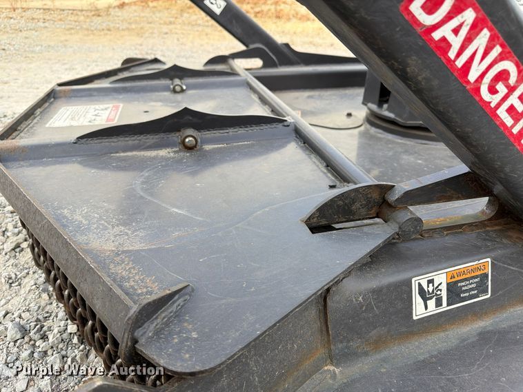 image for item FU6005 2023 Case X skid steer brush mower