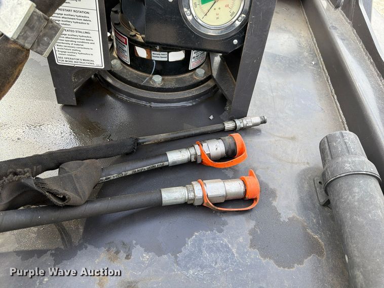 image for item FU6005 2023 Case X skid steer brush mower