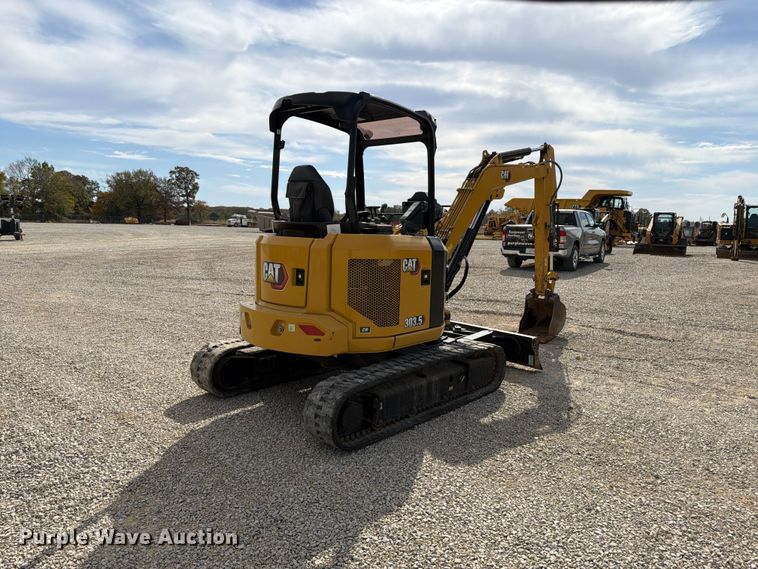 image for item FU6012 2023 Caterpillar 303.5CR mini excavator