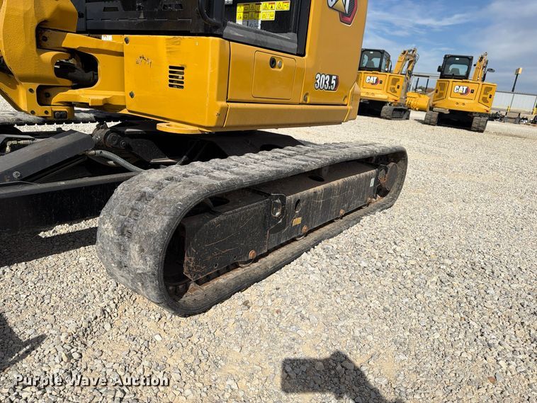 image for item FU6012 2023 Caterpillar 303.5CR mini excavator