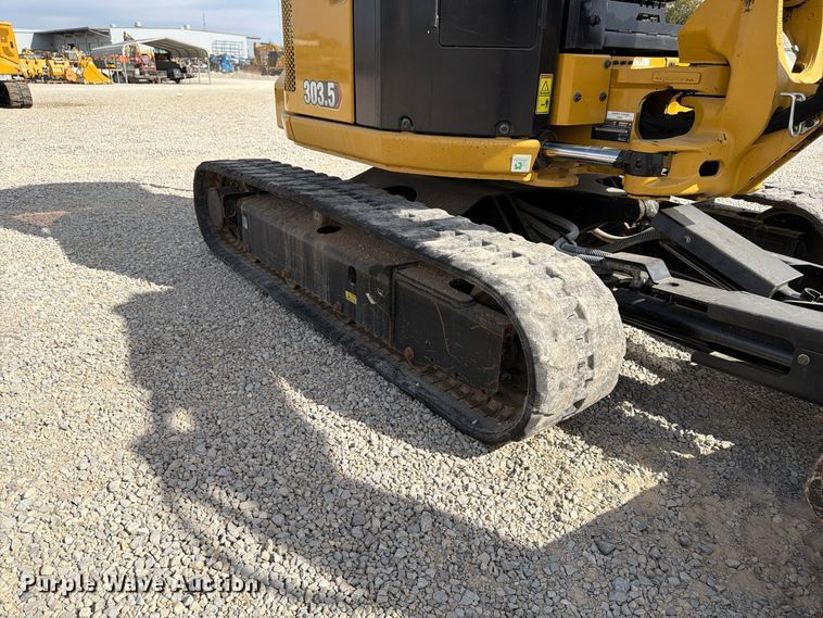 image for item FU6012 2023 Caterpillar 303.5CR mini excavator