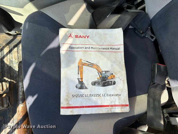 image for item FU6013 2021 Sany SY225C LC excavator