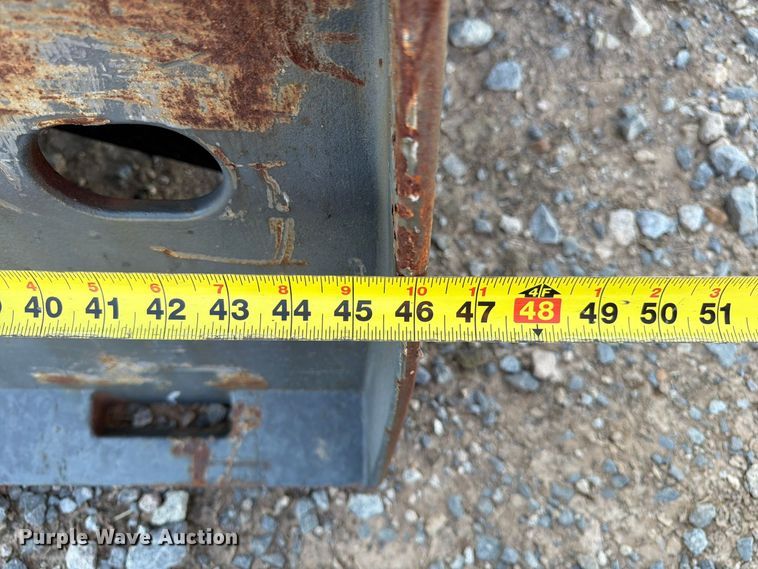 image for item FV6009 Case Construction/Grouser Products skid steer dozer blade