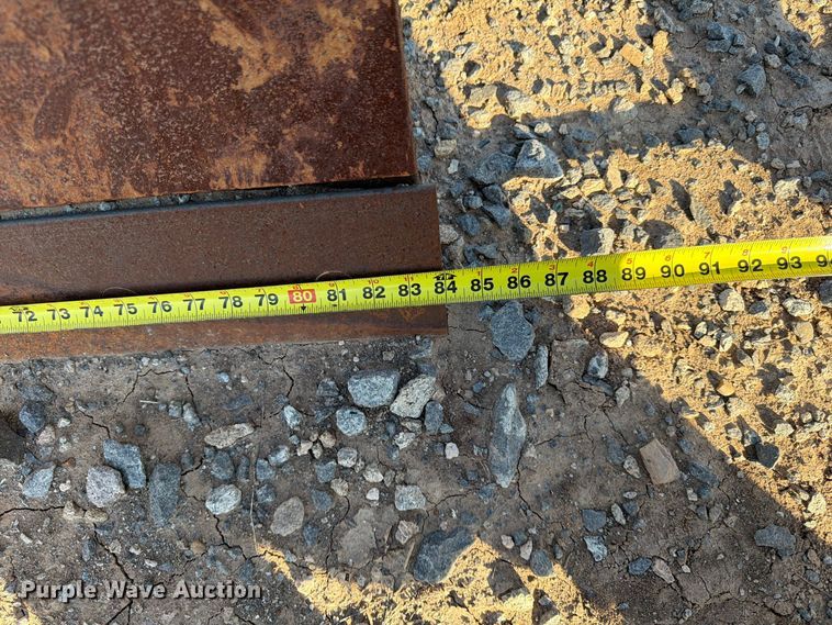 image for item FV6009 Case Construction/Grouser Products skid steer dozer blade