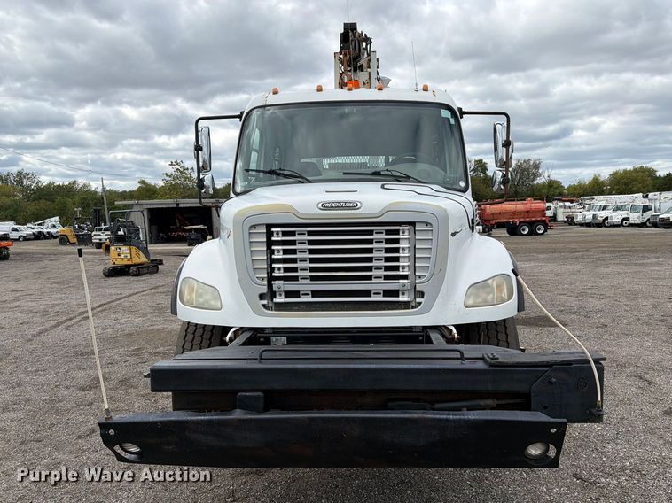 image for item FW3567 2008 Freightliner Business Class M2 Crew Cab crane truck