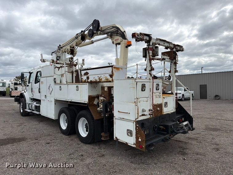 image for item FW3567 2008 Freightliner Business Class M2 Crew Cab crane truck