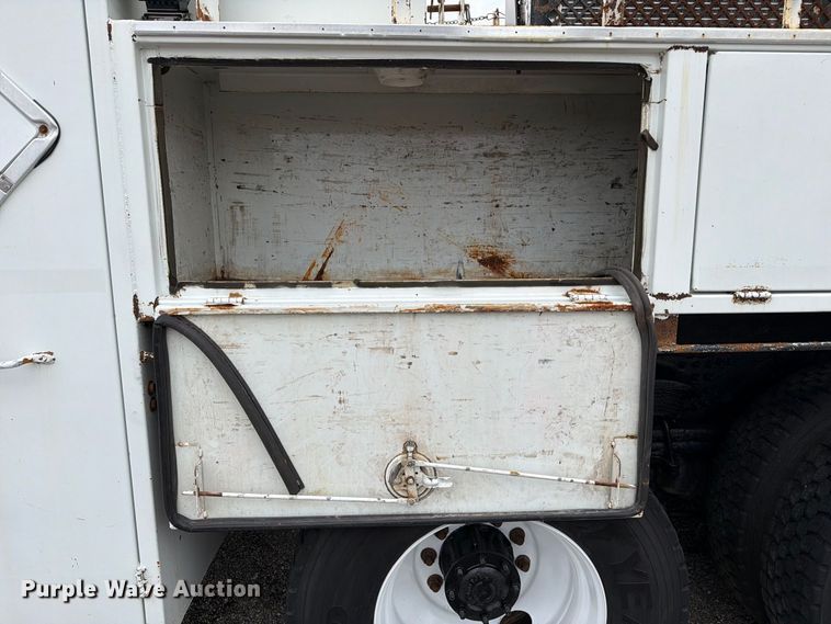 image for item FW3567 2008 Freightliner Business Class M2 Crew Cab crane truck
