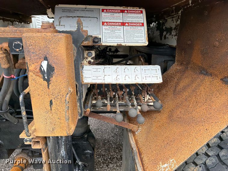 image for item FW3567 2008 Freightliner Business Class M2 Crew Cab crane truck