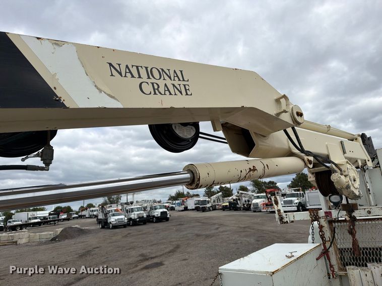 image for item FW3567 2008 Freightliner Business Class M2 Crew Cab crane truck