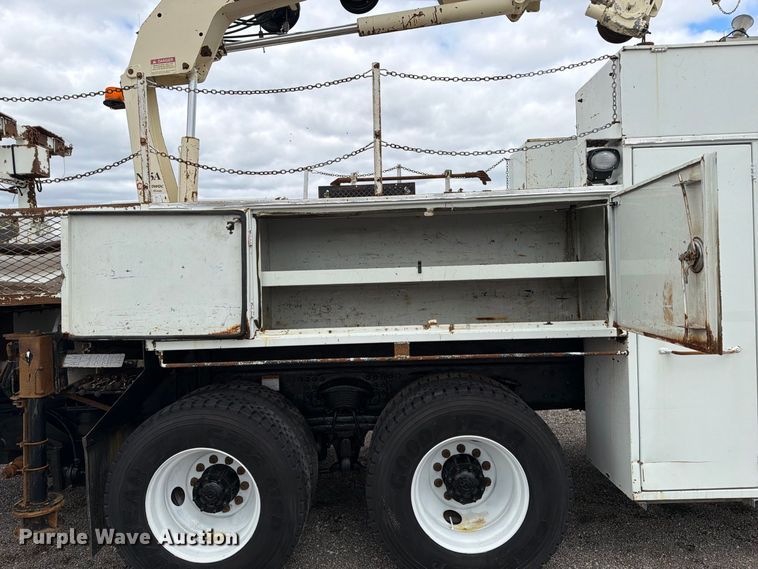 image for item FW3567 2008 Freightliner Business Class M2 Crew Cab crane truck