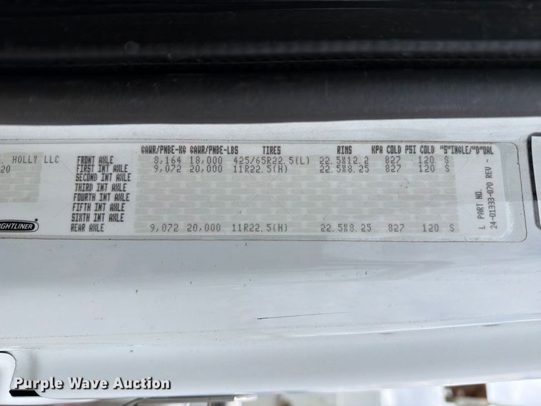 image for item FW3567 2008 Freightliner Business Class M2 Crew Cab crane truck