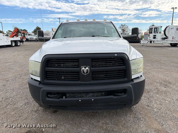 image for item FW3573 2012 Dodge Ram 3500 utility bed pickup truck