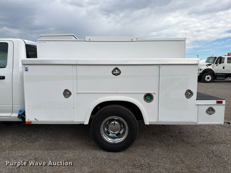 image for item FW3573 2012 Dodge Ram 3500 utility bed pickup truck