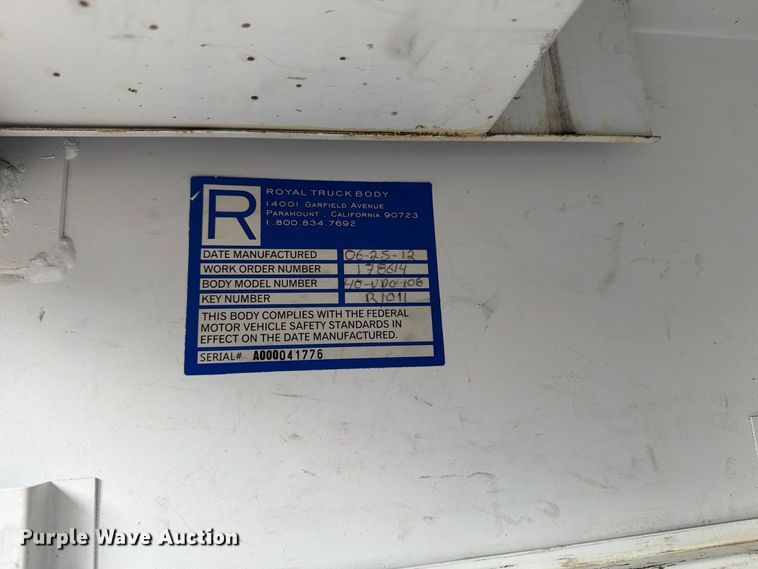 image for item FW3573 2012 Dodge Ram 3500 utility bed pickup truck