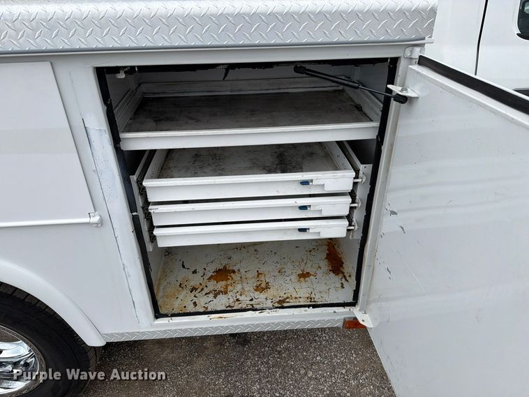 image for item FW3573 2012 Dodge Ram 3500 utility bed pickup truck