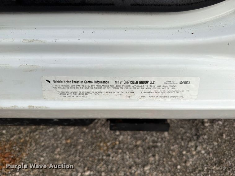 image for item FW3573 2012 Dodge Ram 3500 utility bed pickup truck