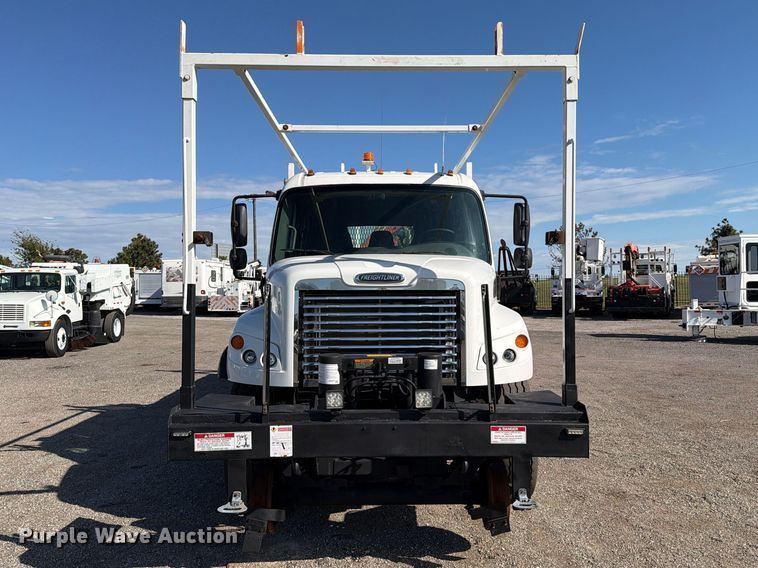 image for item FW3576 2012 Freightliner Business Class M2 Crew Cab crane truck