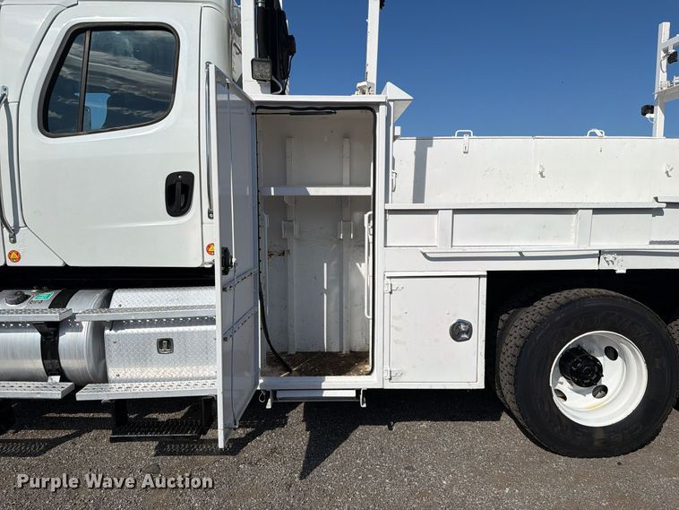 image for item FW3576 2012 Freightliner Business Class M2 Crew Cab crane truck