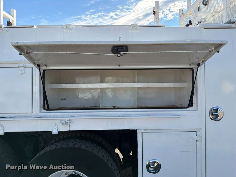 image for item FW3576 2012 Freightliner Business Class M2 Crew Cab crane truck