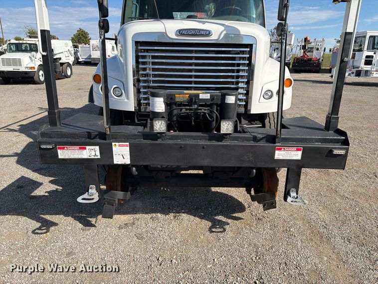 image for item FW3576 2012 Freightliner Business Class M2 Crew Cab crane truck