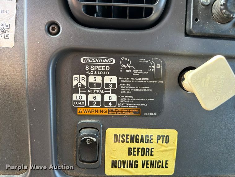image for item FW3576 2012 Freightliner Business Class M2 Crew Cab crane truck
