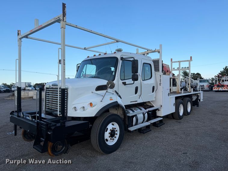 image for item FW3578 2012 Freightliner Business Class M2 Crew Cab crane truck