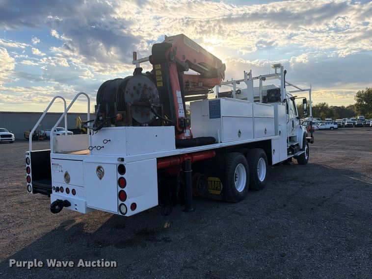image for item FW3578 2012 Freightliner Business Class M2 Crew Cab crane truck