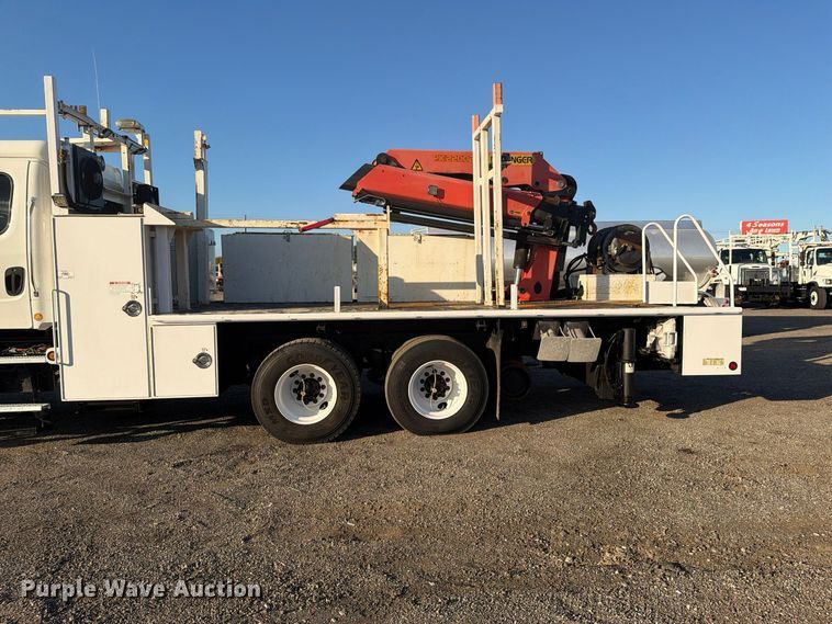 image for item FW3578 2012 Freightliner Business Class M2 Crew Cab crane truck