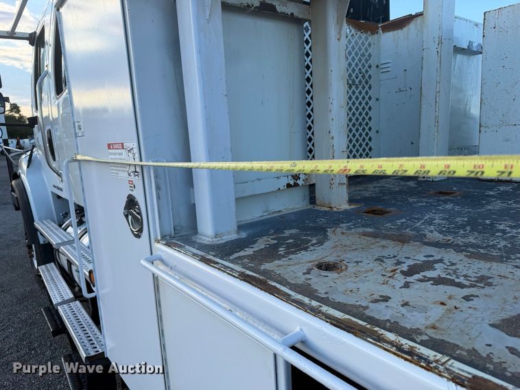 image for item FW3578 2012 Freightliner Business Class M2 Crew Cab crane truck