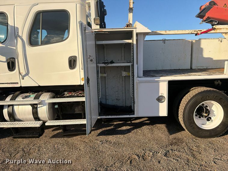 image for item FW3578 2012 Freightliner Business Class M2 Crew Cab crane truck