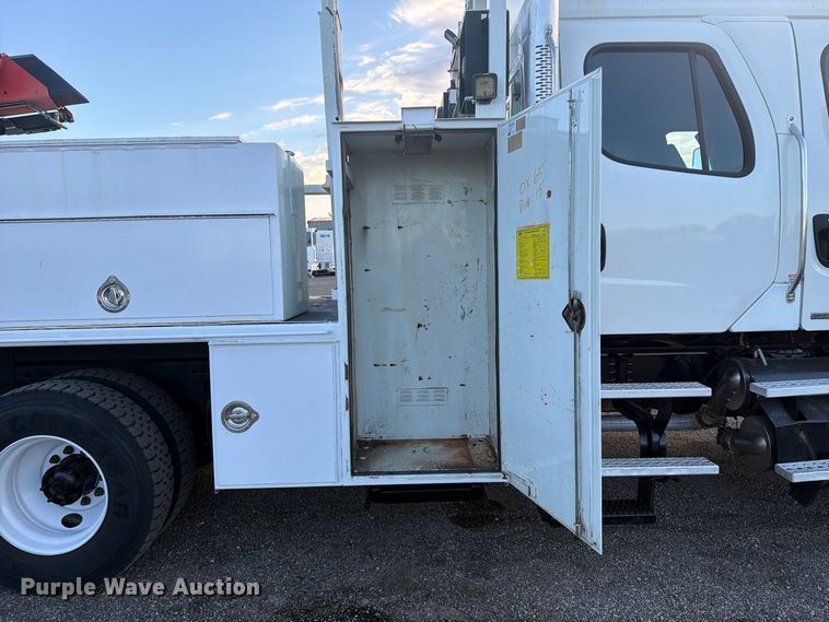 image for item FW3578 2012 Freightliner Business Class M2 Crew Cab crane truck