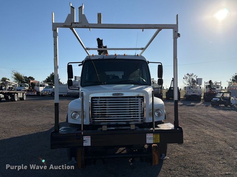 image for item FW3580 2010 Freightliner Business Class M2 Crew Cab crane truck
