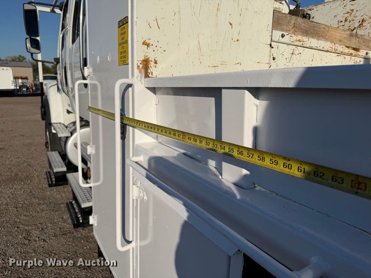 image for item FW3580 2010 Freightliner Business Class M2 Crew Cab crane truck