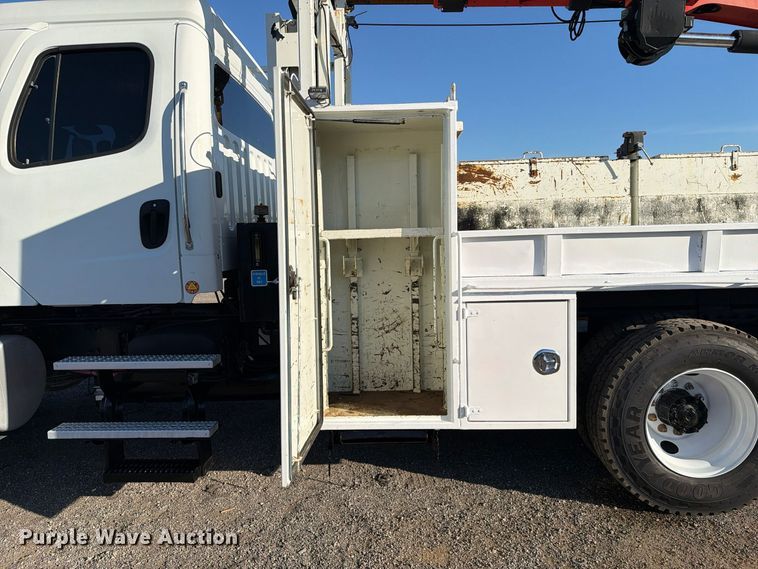 image for item FW3580 2010 Freightliner Business Class M2 Crew Cab crane truck