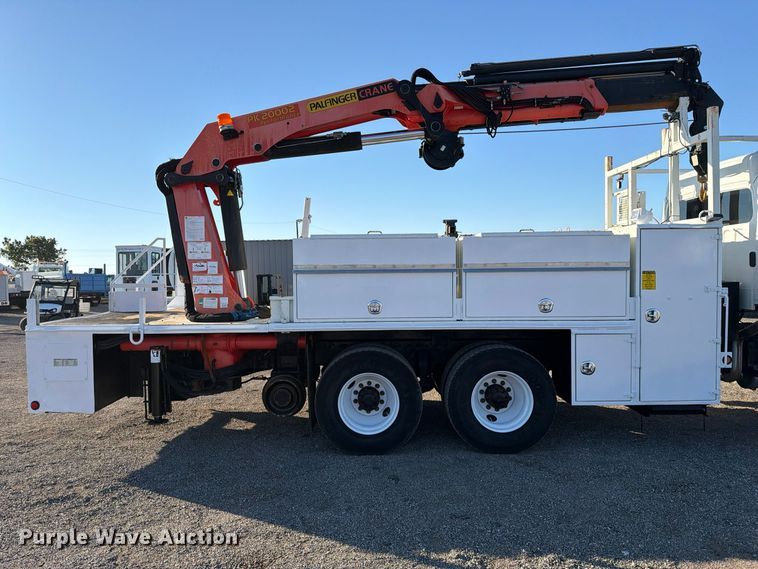 image for item FW3580 2010 Freightliner Business Class M2 Crew Cab crane truck