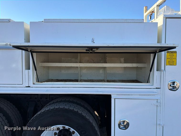 image for item FW3580 2010 Freightliner Business Class M2 Crew Cab crane truck