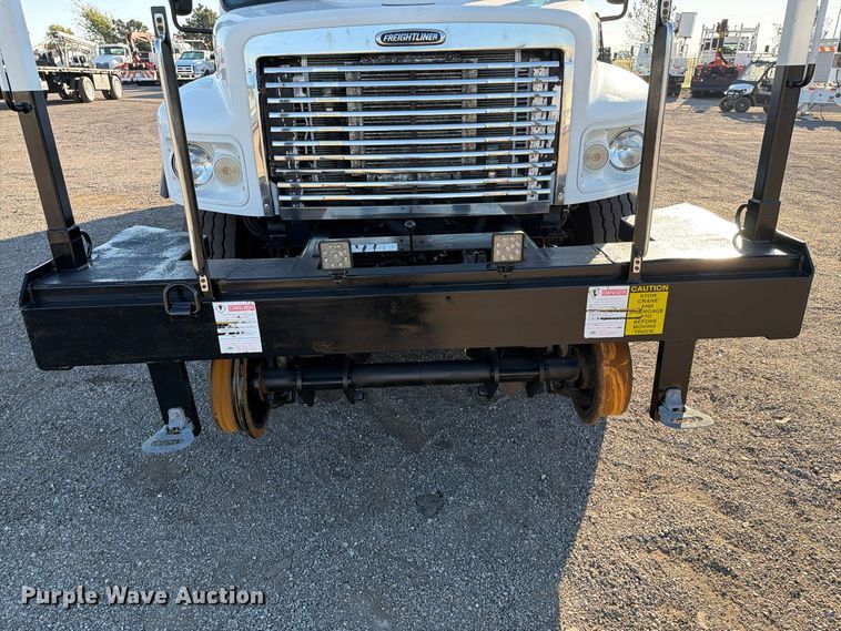 image for item FW3580 2010 Freightliner Business Class M2 Crew Cab crane truck