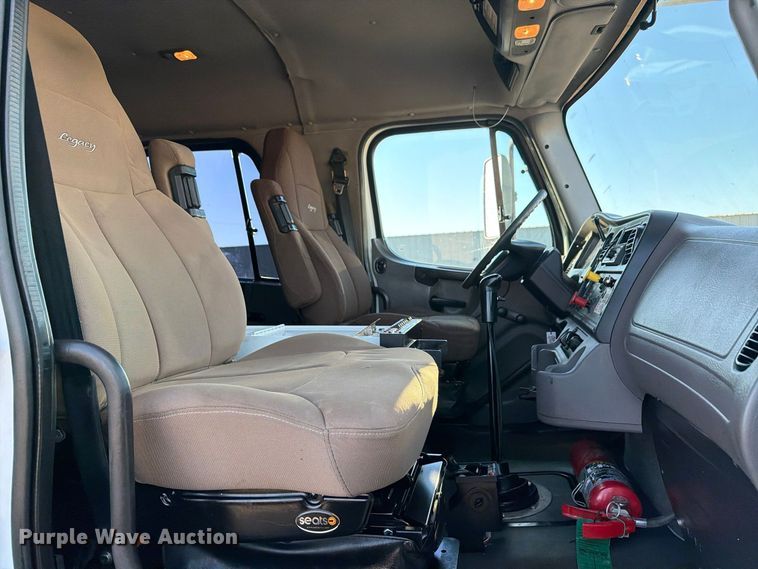 image for item FW3580 2010 Freightliner Business Class M2 Crew Cab crane truck