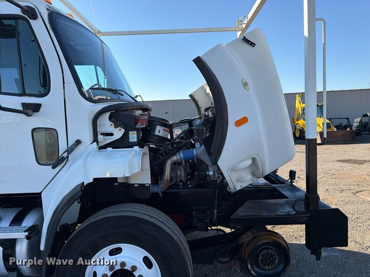 image for item FW3580 2010 Freightliner Business Class M2 Crew Cab crane truck