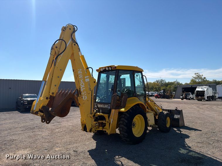 image for item FW3584 2005 New Holland LB110B backhoe