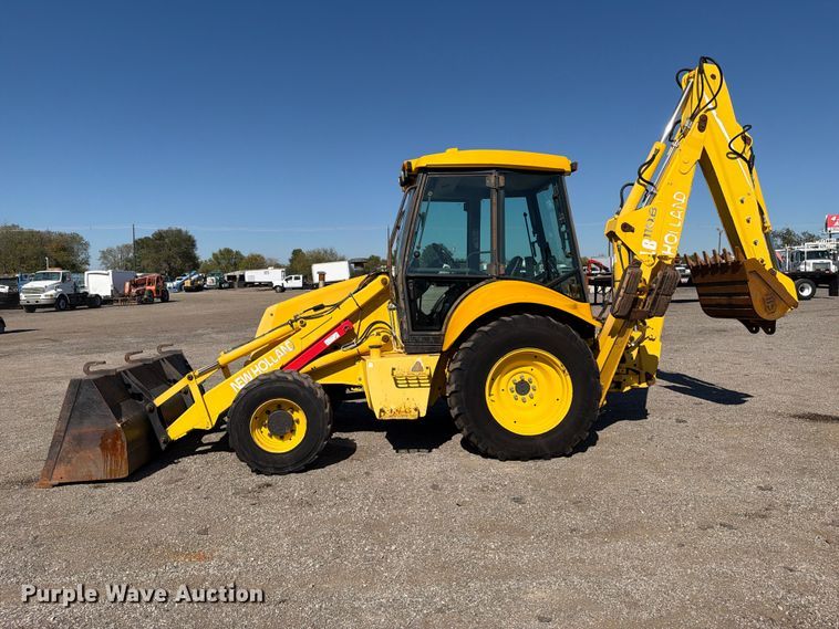 image for item FW3584 2005 New Holland LB110B backhoe