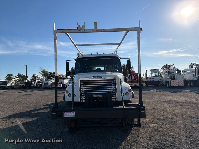 image for item FW3588 2012 Freightliner Business Class M2 Crew Cab crane truck