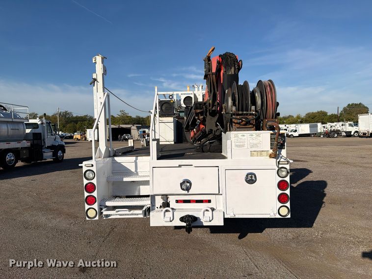 image for item FW3588 2012 Freightliner Business Class M2 Crew Cab crane truck
